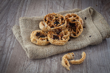 Cartellate, typical italian pastries