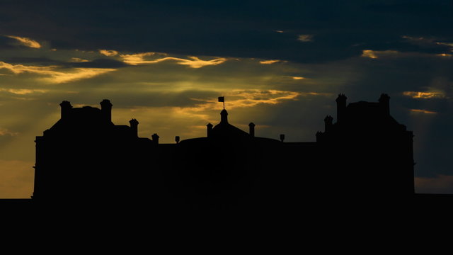 Luxembourg Palace sunbeams