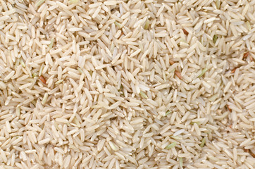 Thai jasmine GA BA rice (Germinated Brown Rice) texture.
