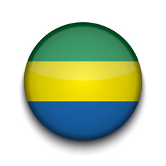 Vector creative circle flag on white background. Eps10