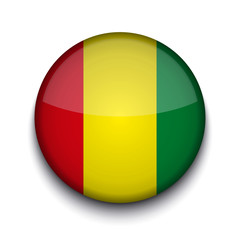 Vector creative circle flag on white background. Eps10