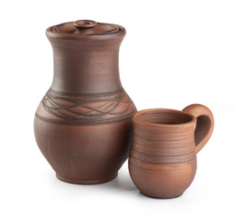 Clay pottery
