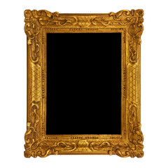 cornice antica fondo nero