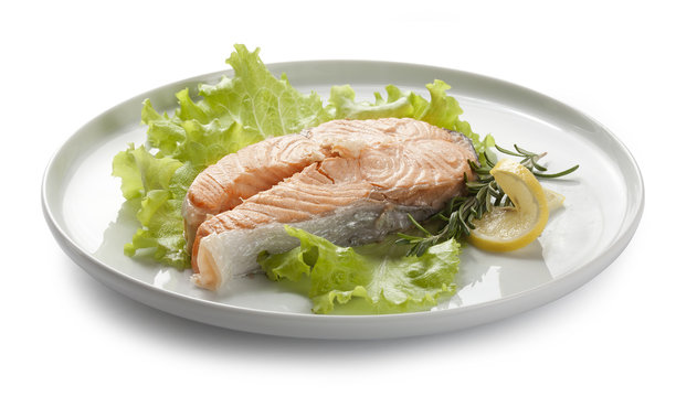 Steamed Salmon