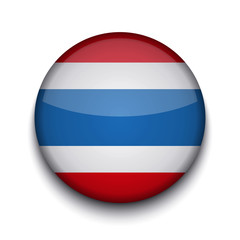 Vector creative circle flag on white background. Eps10