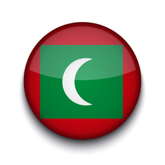 Vector creative circle flag on white background. Eps10