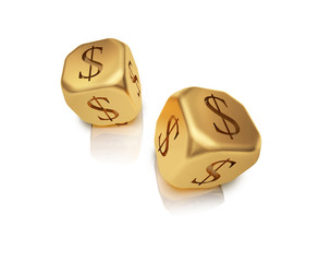 Gold dice