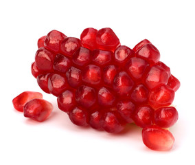 Ripe pomegranate piece