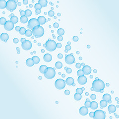 Sparkling water bubbles bg