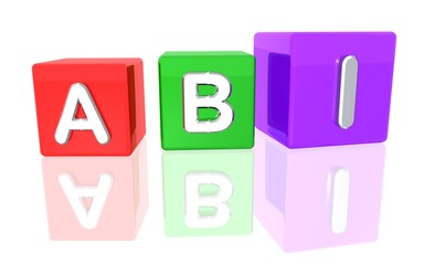 3D Bunte Würfel - ABI II