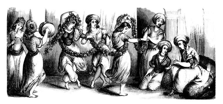 1001 Nights - Dancers & Sheherazade