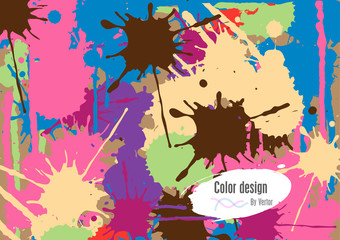 Obraz premium Abstract color Vector