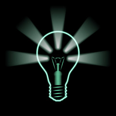 neon idea background