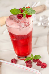 fruit, red drink
