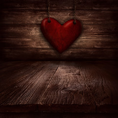 Valentines design - Heart in chains