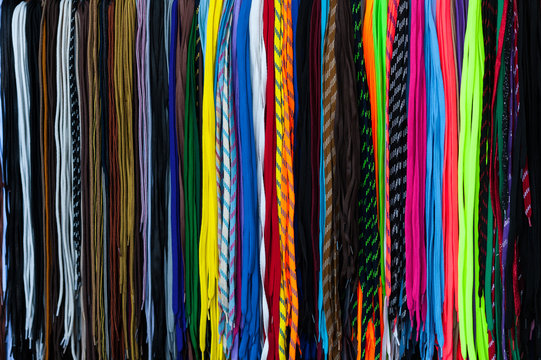 Colorful Shoe Laces To Get Up An Article For Sale