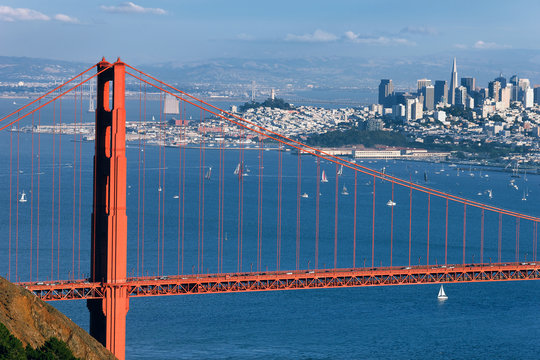 part of Golden Gate Bridge