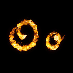 Fire font