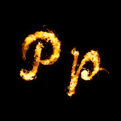 Fire font