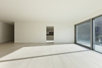 Obraz premium modern architecture, new empty apartment