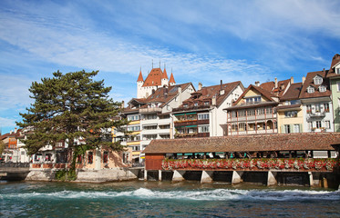 Obraz premium Thun castle