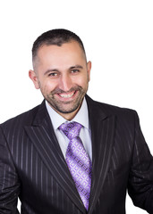 Portrait of a happy business man