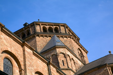 Fototapeta na wymiar Kościół w Dillingen / Saar / Niemcy