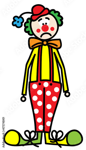"Trauriger Clown" Stockfotos und lizenzfreie Vektoren auf