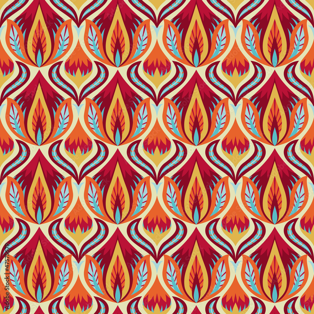 Poster Vector seamless pattern