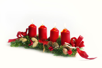 Christmas candlestick