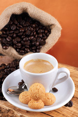 Caffè espresso e pasticcini