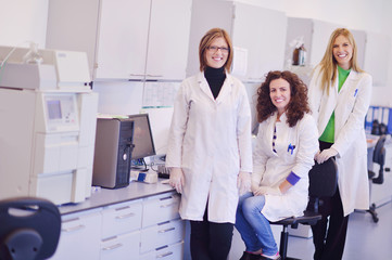 Fototapeta premium scientists working at the laboratory