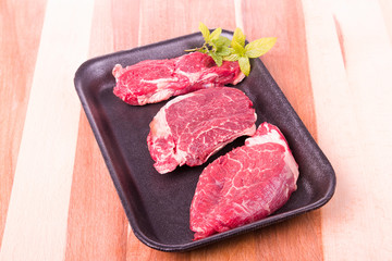 REd Meat cross section food