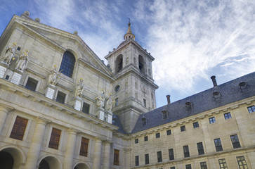 Fototapeta premium Royal Monastery of San Lorenzo de el Escorial. Madrid, Spain.