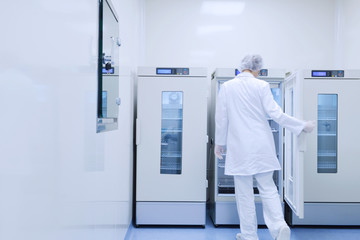 scientists working at the laboratory