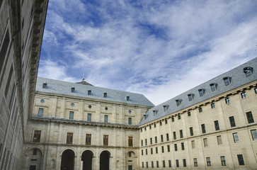 Royal Monastery of San Lorenzo de el Escorial. Madrid, Spain.