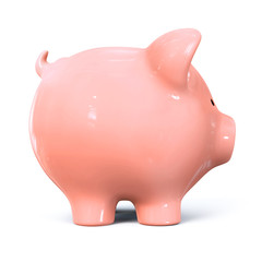 Piggy bank - side view