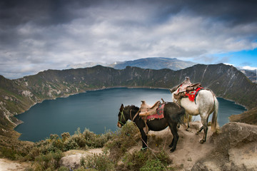 Quilotoa crater lake © Maurizio De Mattei