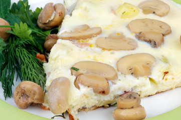 Omelet with Champignons