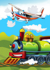 The locomotive and the flying machine