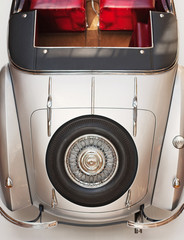 Cabriolet rear part