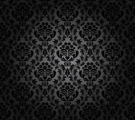 Damask seamless pattern