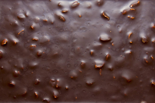 Chocolate With Nuts Texture