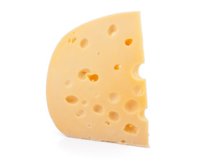Cheese with hole