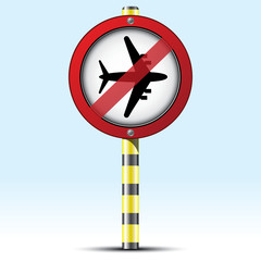 Fototapeta premium AIRPLANE ICON