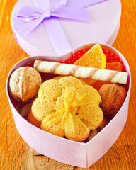 cookies and candy in the boz