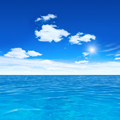 Obraz na płótnie Canvas Sea and sky