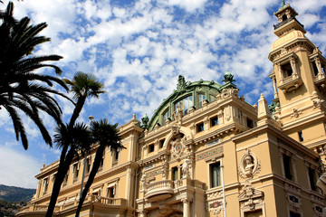 Fototapeta na wymiar Opera de Monte-Carlo, Monako