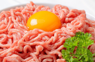 Raw minced meat