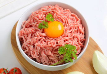 Raw minced meat